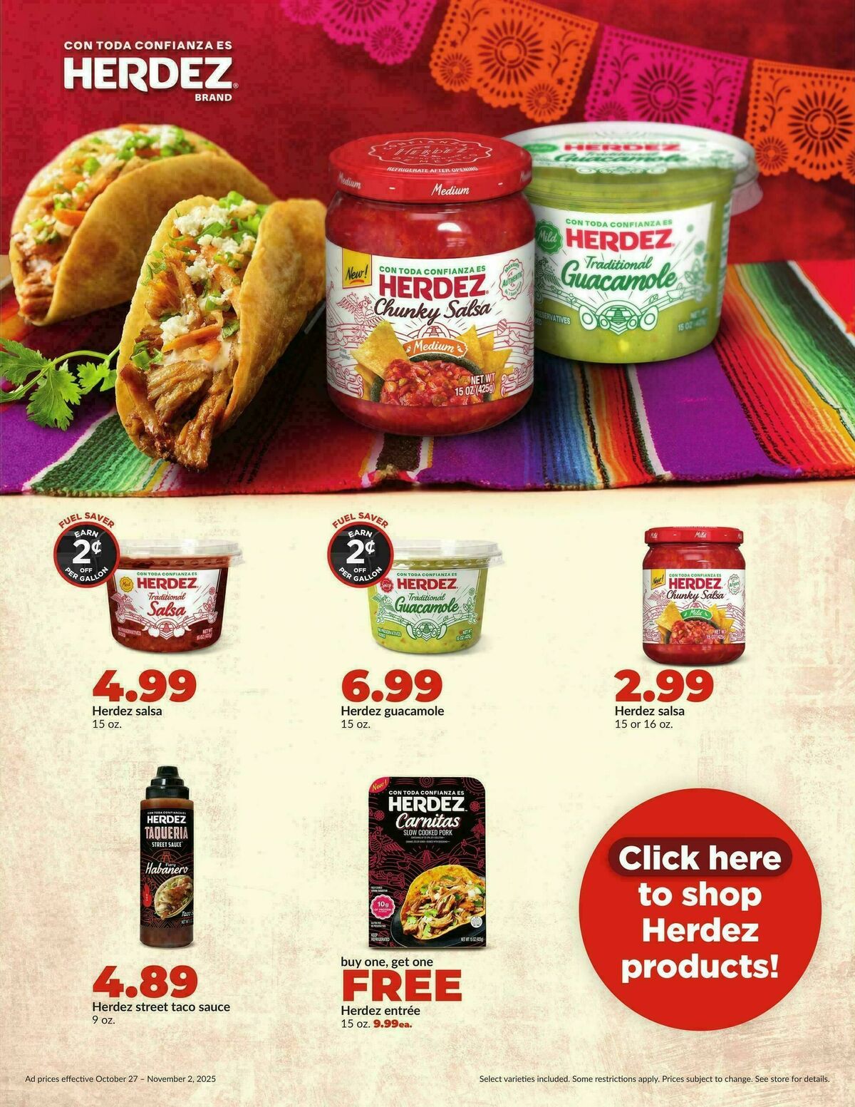 Hy-Vee Weekly Ad from October 27