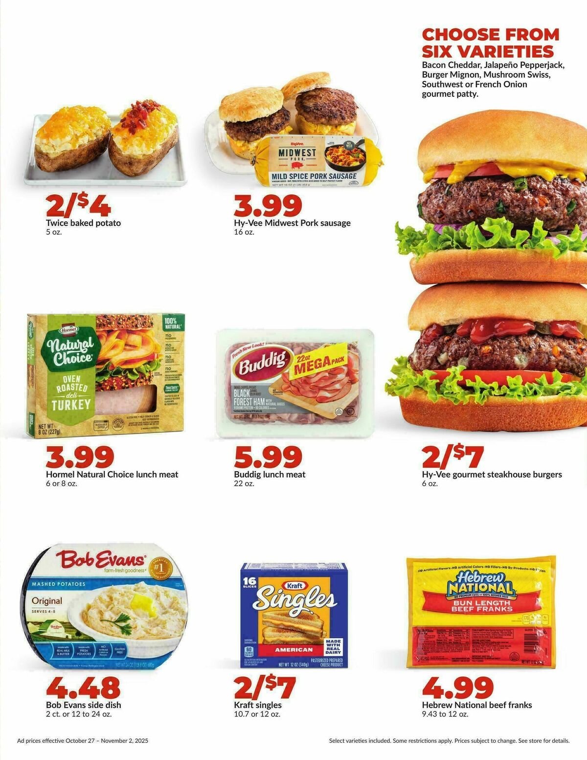 Hy-Vee Weekly Ad from October 27