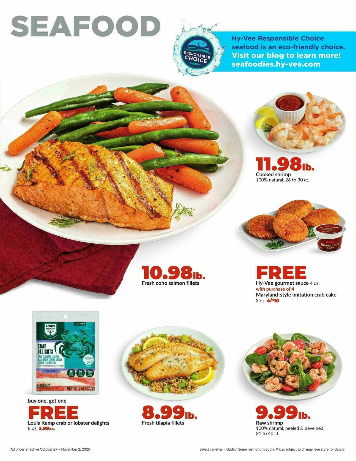 Hy-Vee Weekly Ad from October 27