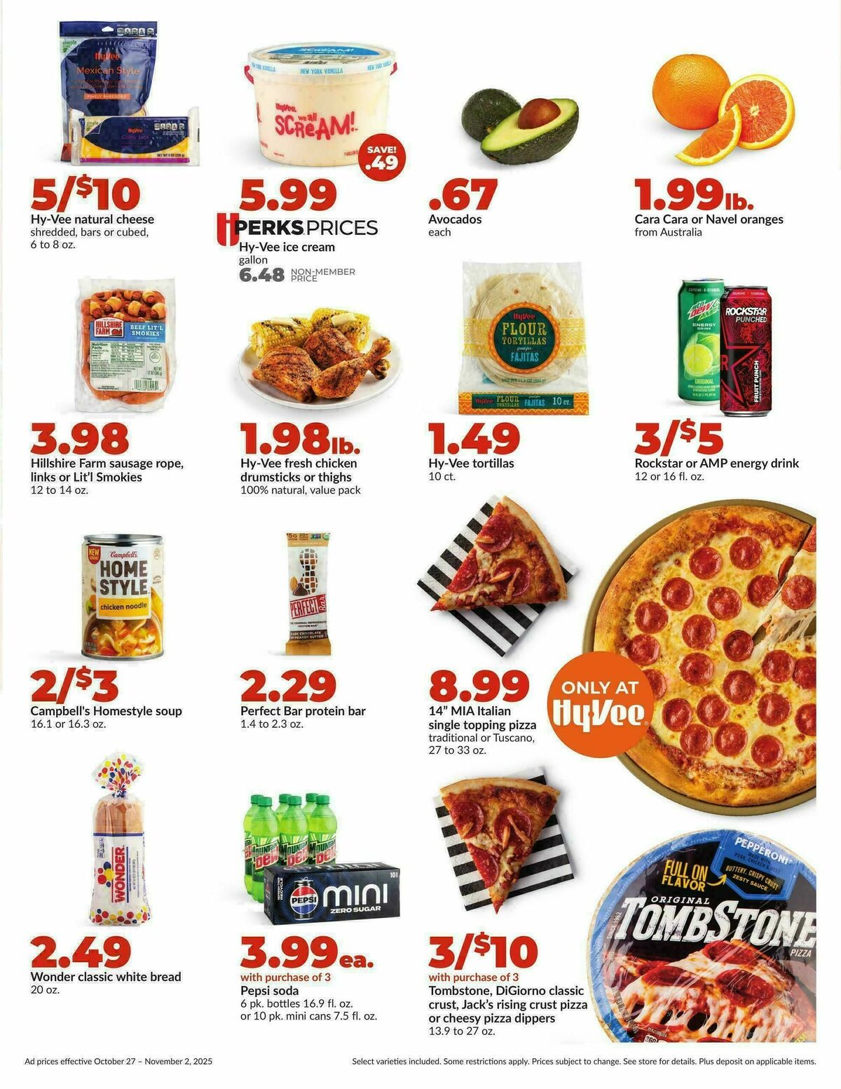 Hy-Vee Weekly Ad from October 27