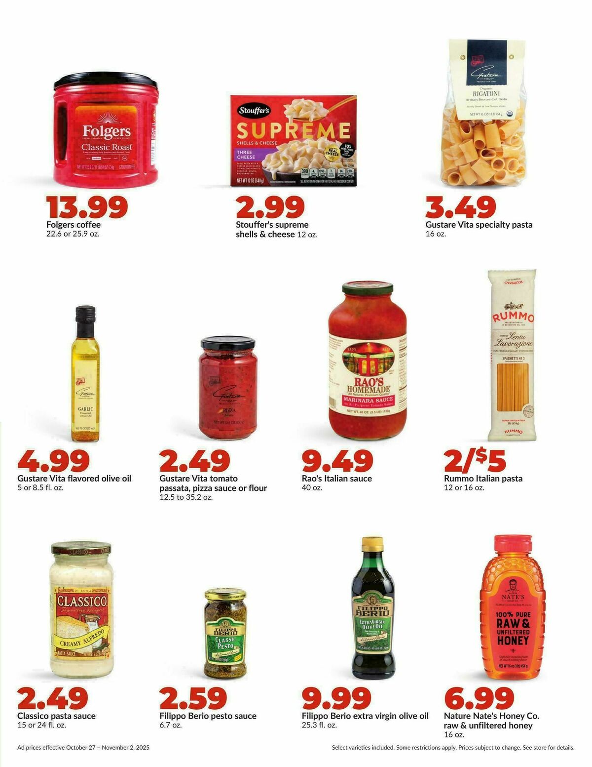 Hy-Vee Weekly Ad from October 27
