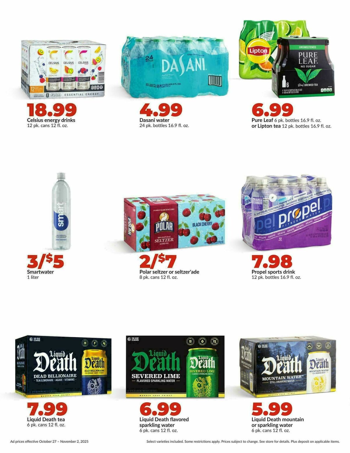 Hy-Vee Weekly Ad from October 27