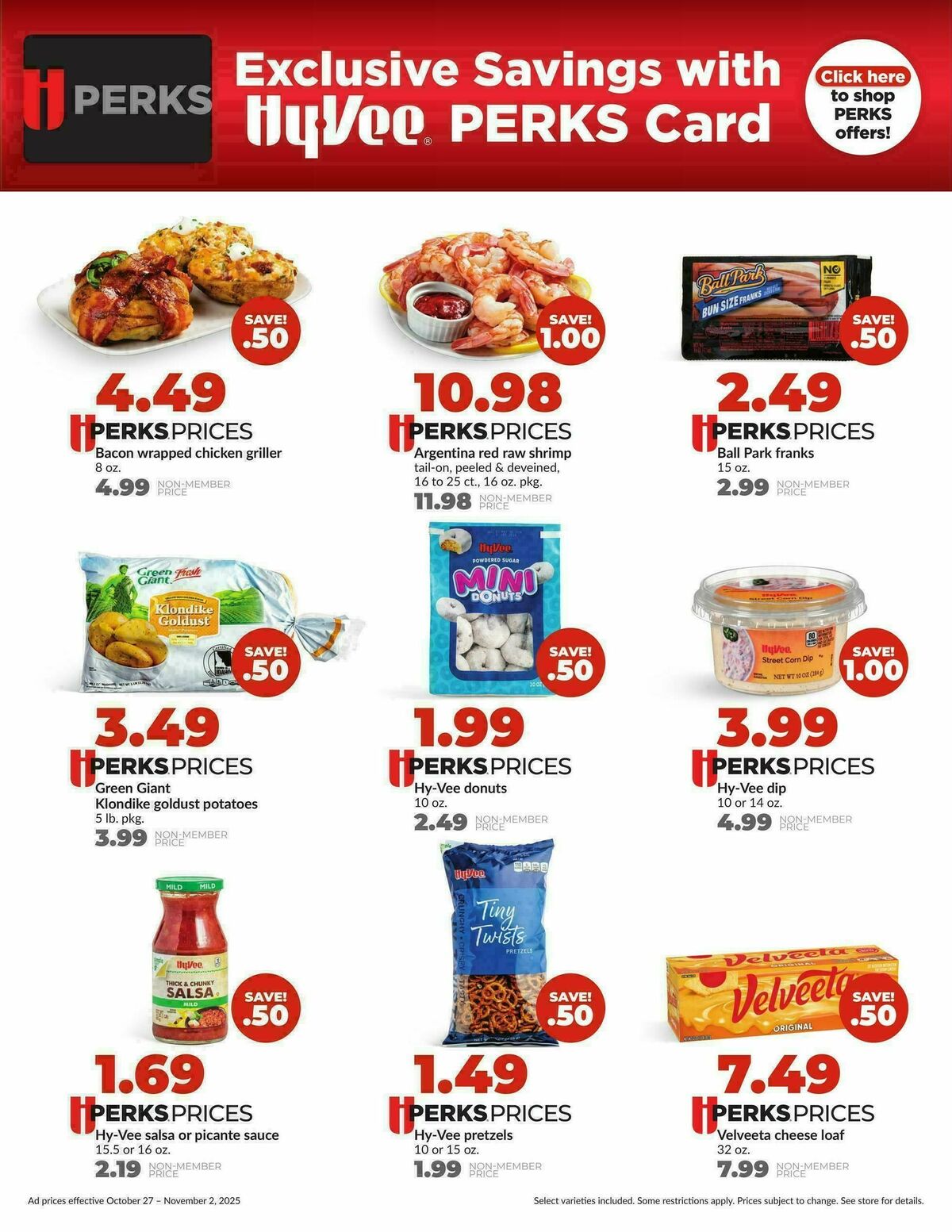 Hy-Vee Weekly Ad from October 27