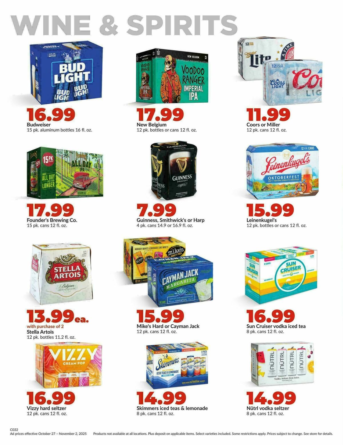 Hy-Vee Weekly Ad from October 27