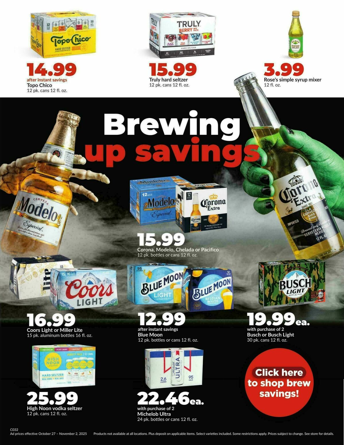 Hy-Vee Weekly Ad from October 27