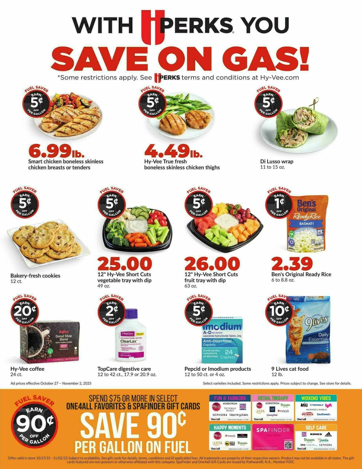 Hy-Vee Weekly Ad from October 27