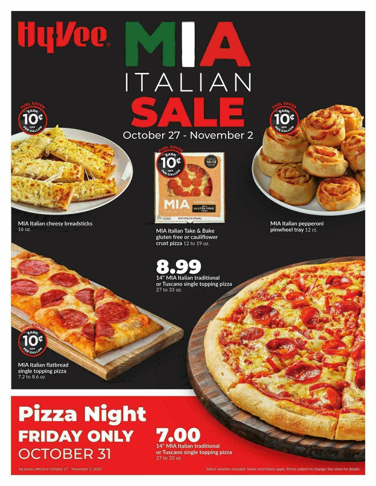 Hy-Vee Weekly Ad from October 27