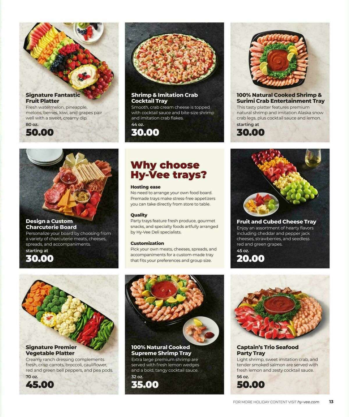 Hy-Vee HOLIDAY ENTERTAINING Weekly Ad from November 10