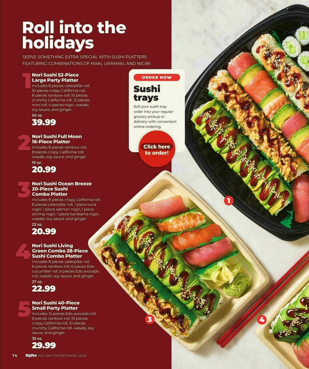 Hy-Vee HOLIDAY ENTERTAINING Weekly Ad from November 10