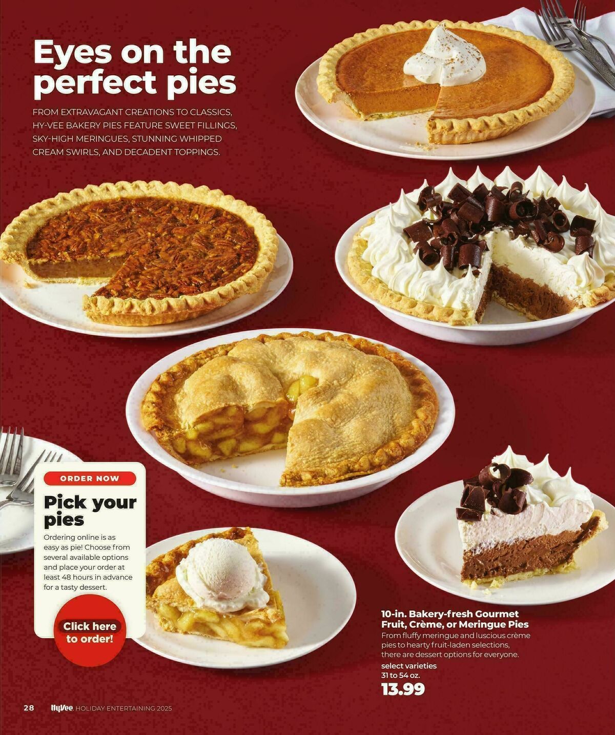 Hy-Vee HOLIDAY ENTERTAINING Weekly Ad from November 10