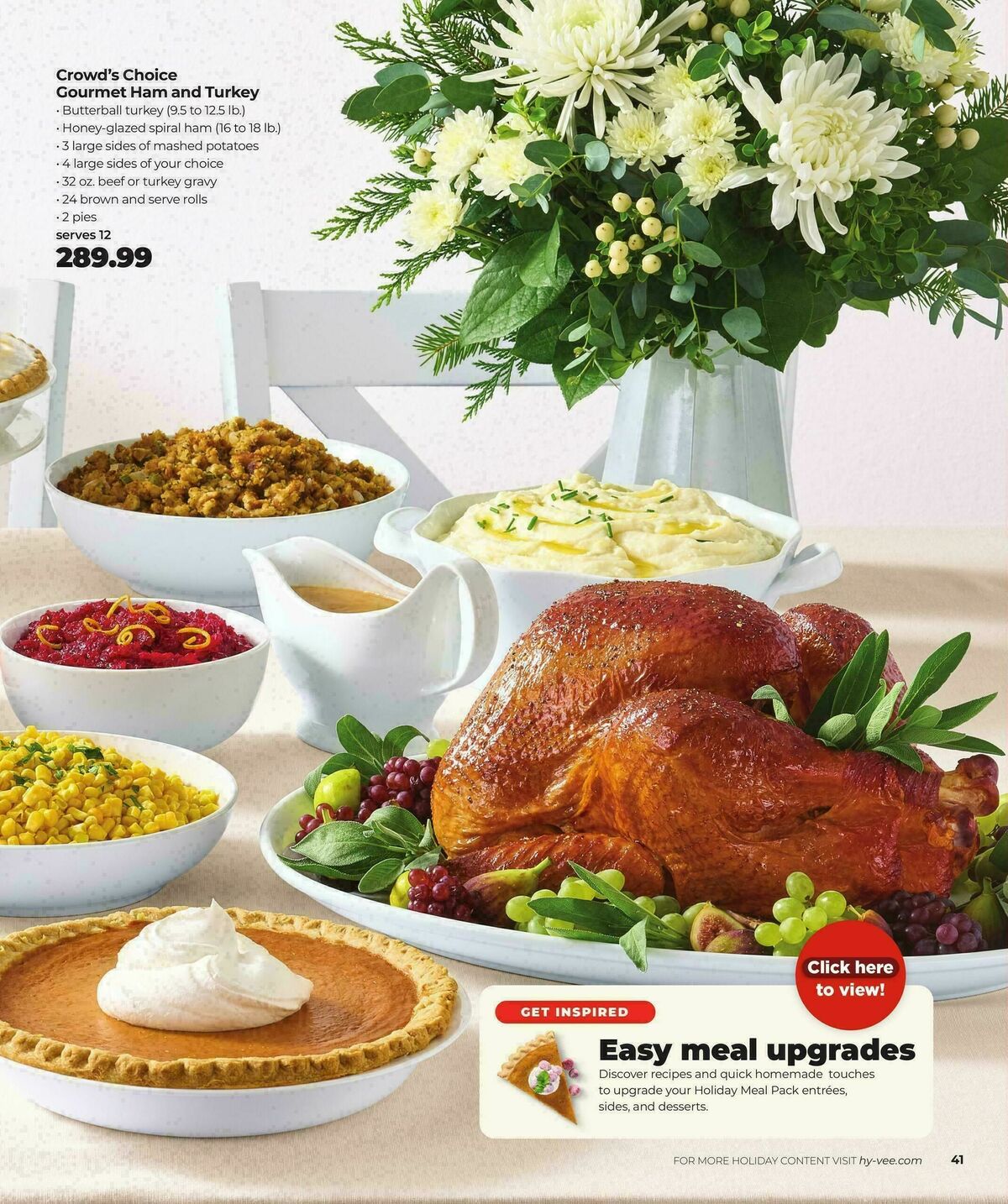 Hy-Vee HOLIDAY ENTERTAINING Weekly Ad from November 10