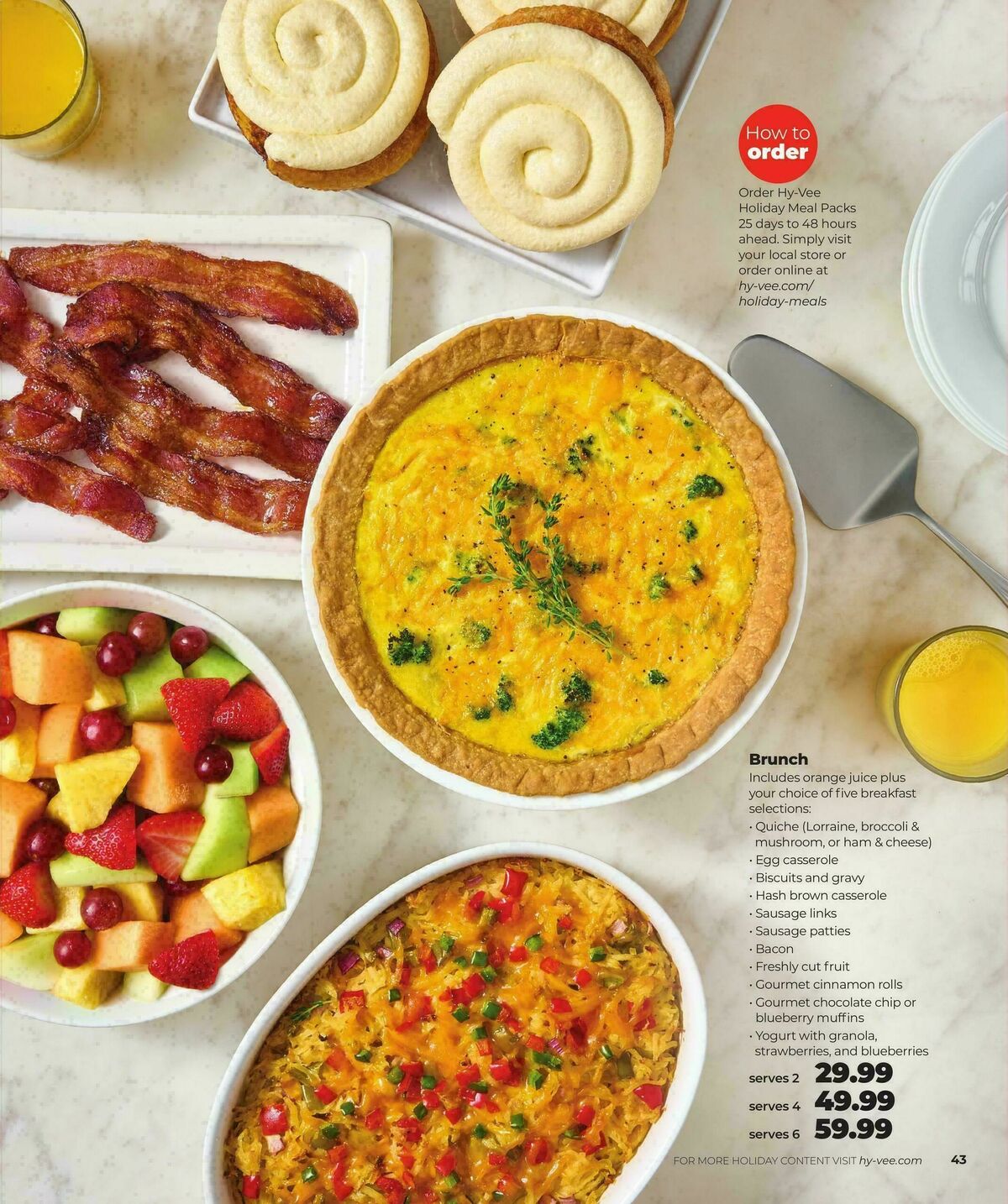 Hy-Vee HOLIDAY ENTERTAINING Weekly Ad from November 10