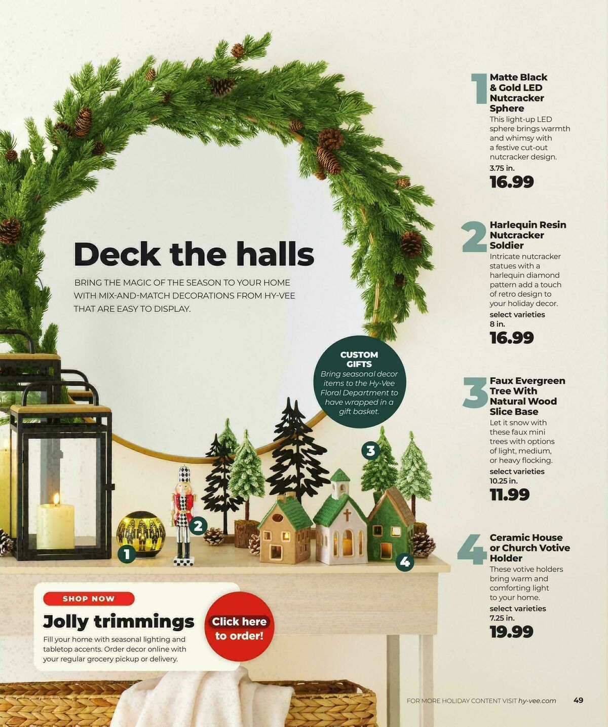 Hy-Vee HOLIDAY ENTERTAINING Weekly Ad from November 10