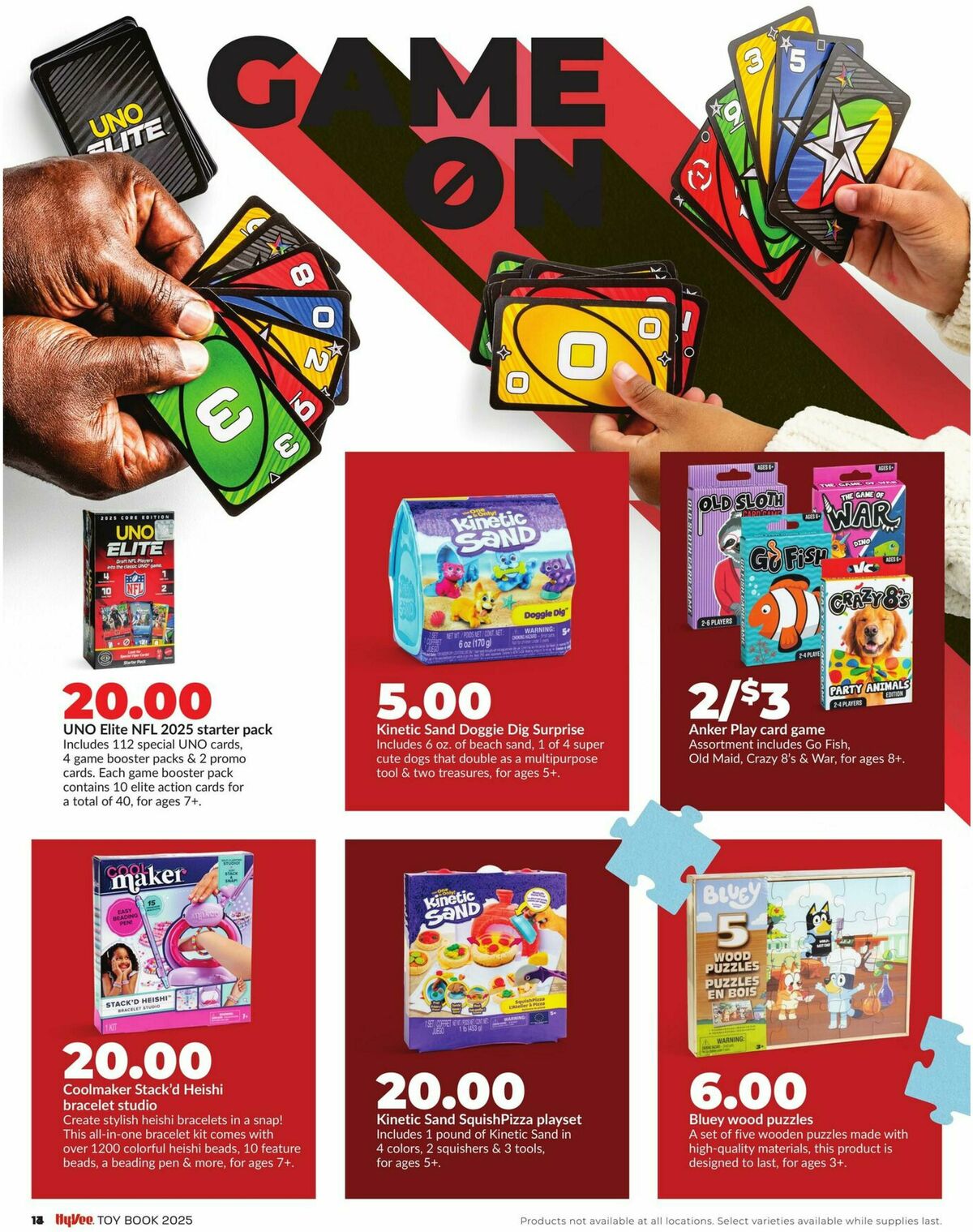 Hy-Vee TOYBOOK Weekly Ad from November 10