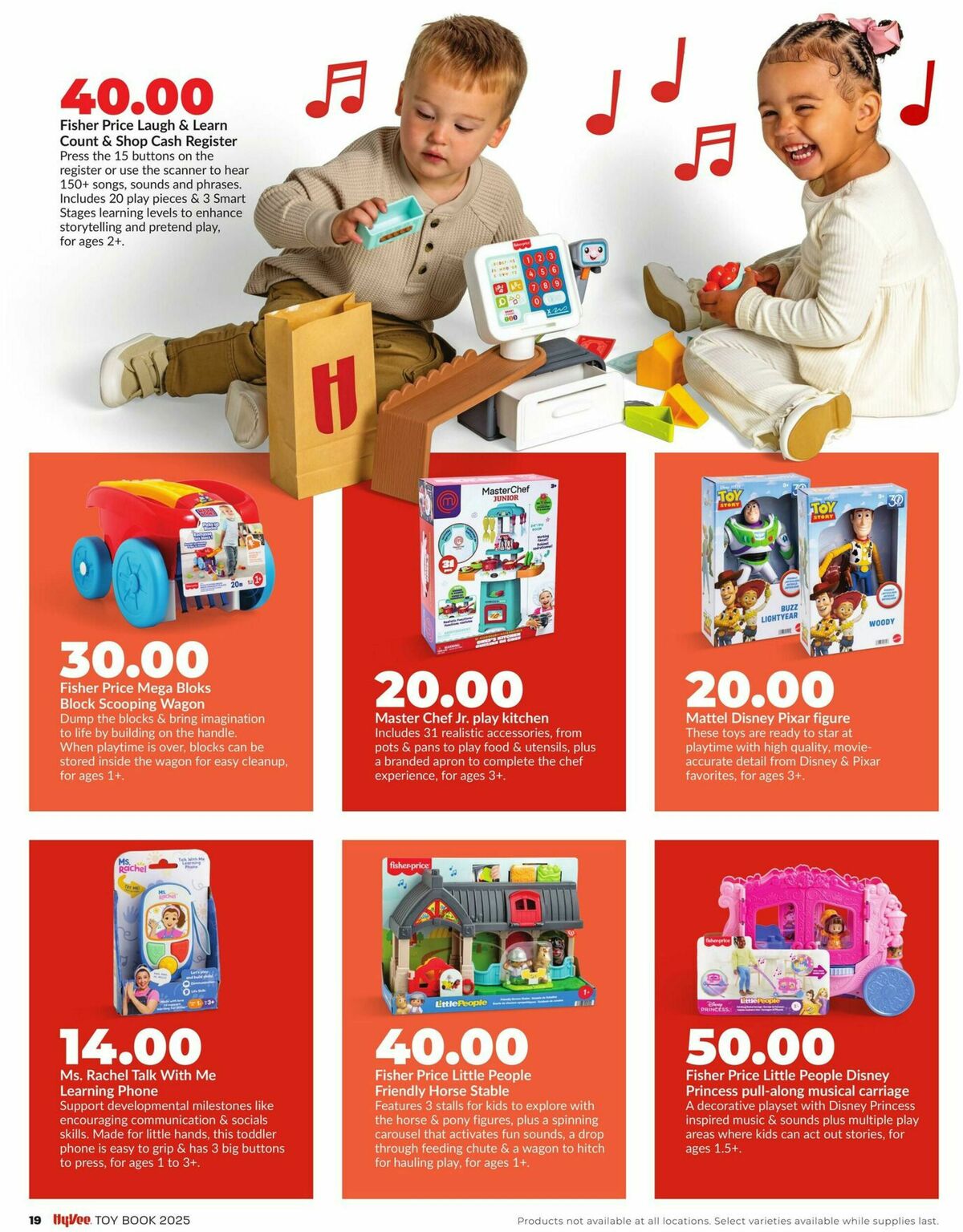 Hy-Vee TOYBOOK Weekly Ad from November 10
