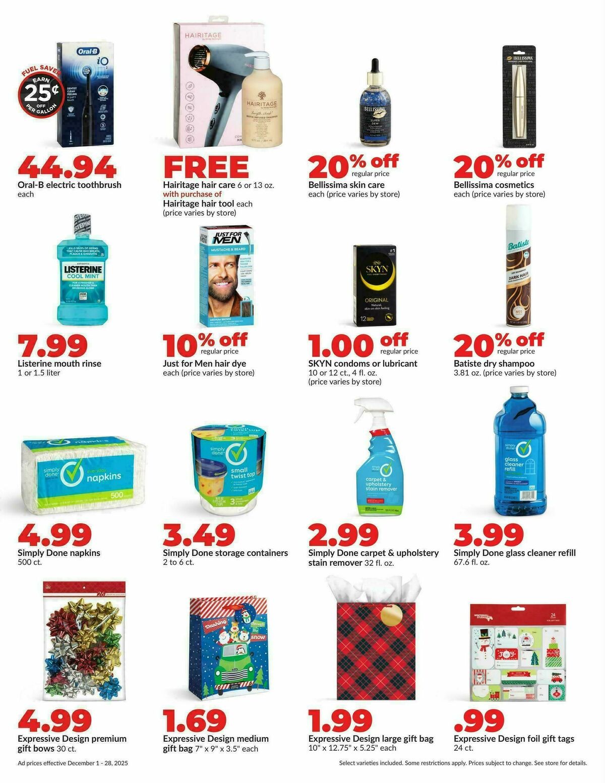 Hy-Vee DEALS GOOD ALL MONTH LONG! Weekly Ad from December 1