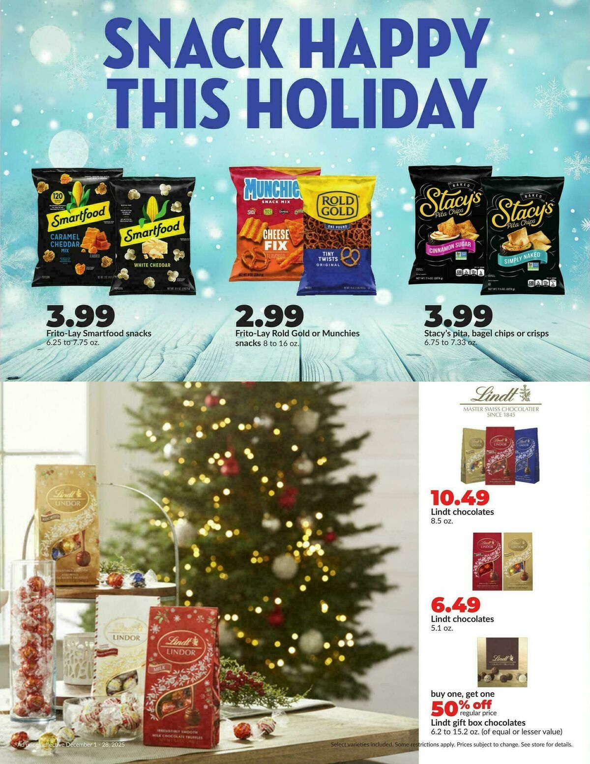 Hy-Vee DEALS GOOD ALL MONTH LONG! Weekly Ad from December 1