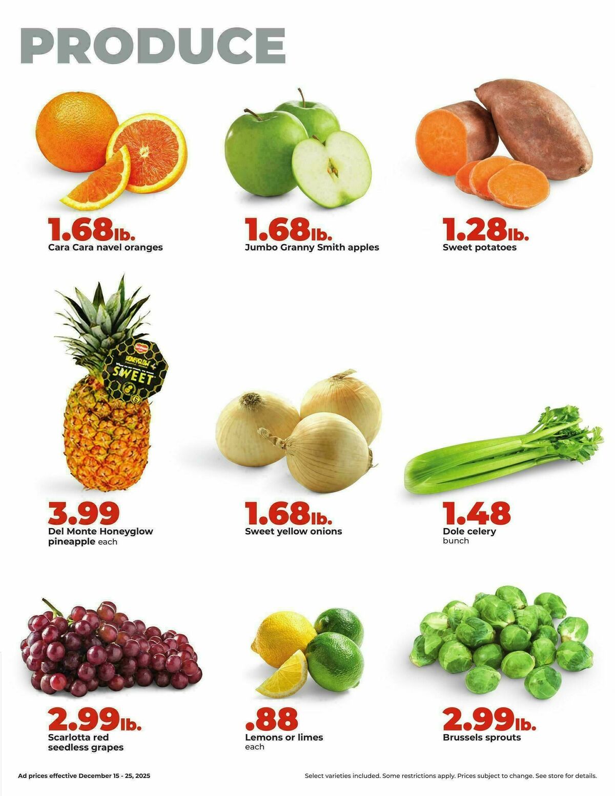 Hy-Vee Weekly Ad from December 15