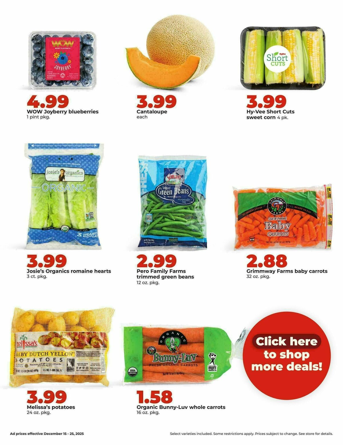 Hy-Vee Weekly Ad from December 15