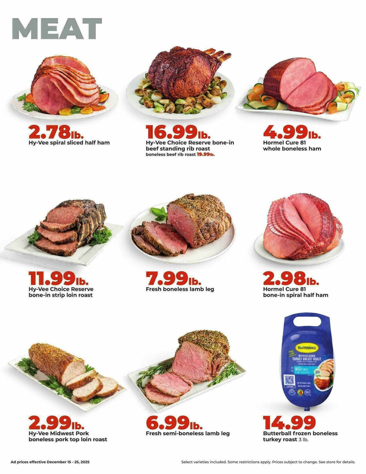 Hy-Vee Weekly Ad from December 15