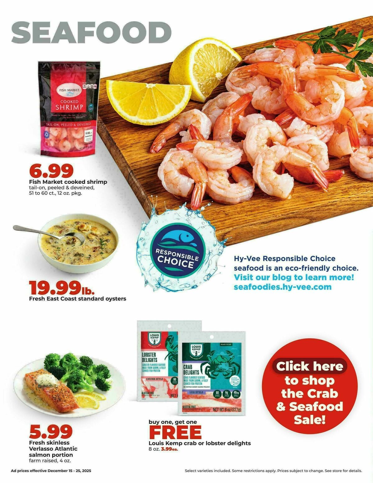 Hy-Vee Weekly Ad from December 15