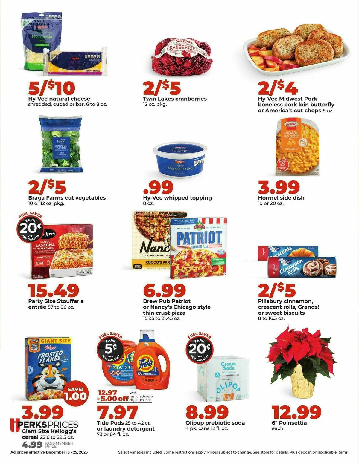 Hy-Vee Weekly Ad from December 15