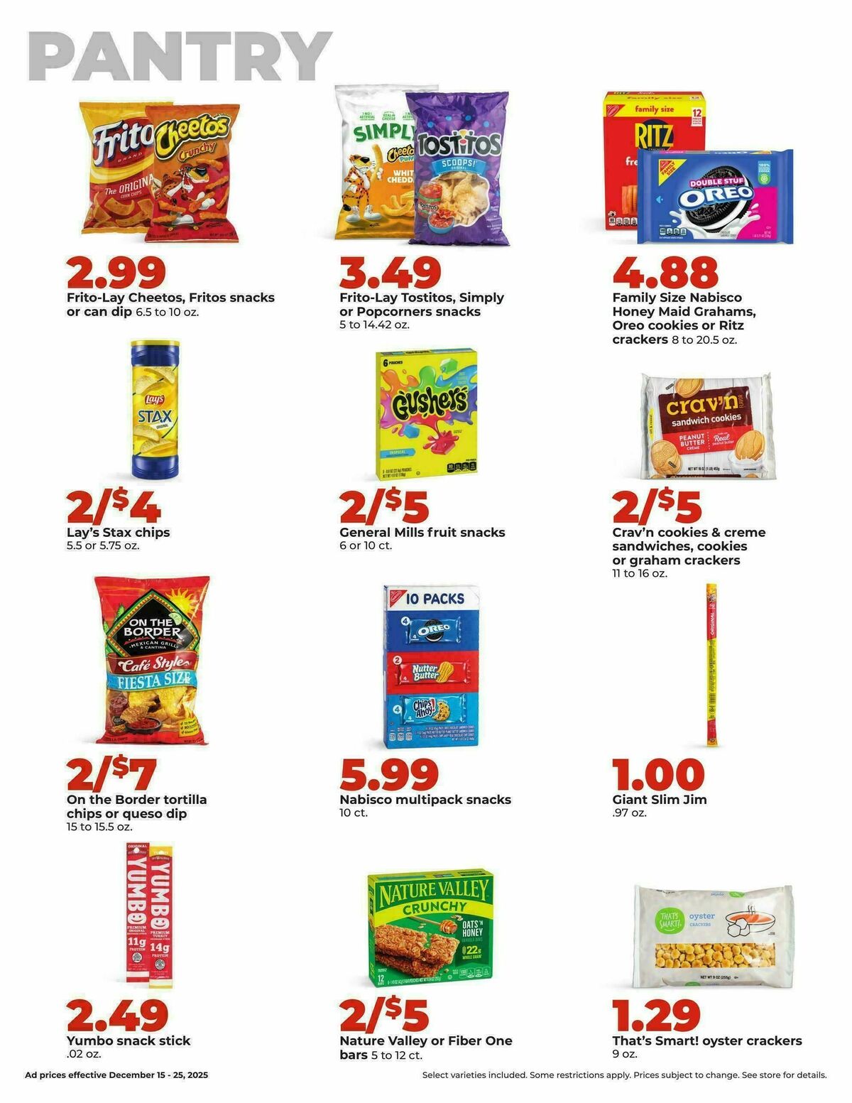 Hy-Vee Weekly Ad from December 15
