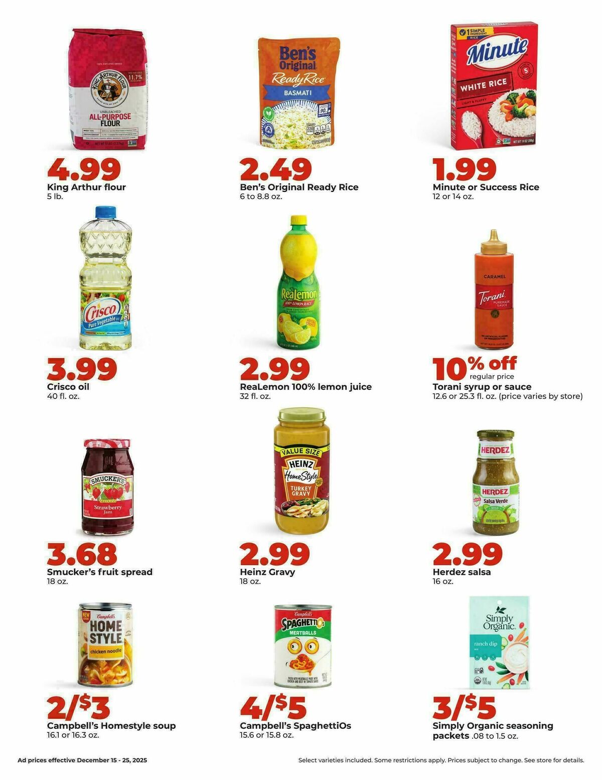 Hy-Vee Weekly Ad from December 15