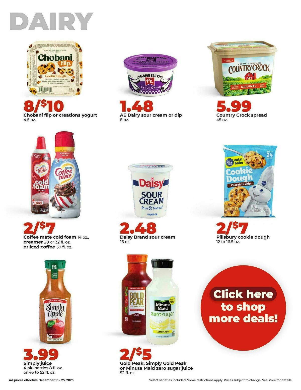 Hy-Vee Weekly Ad from December 15