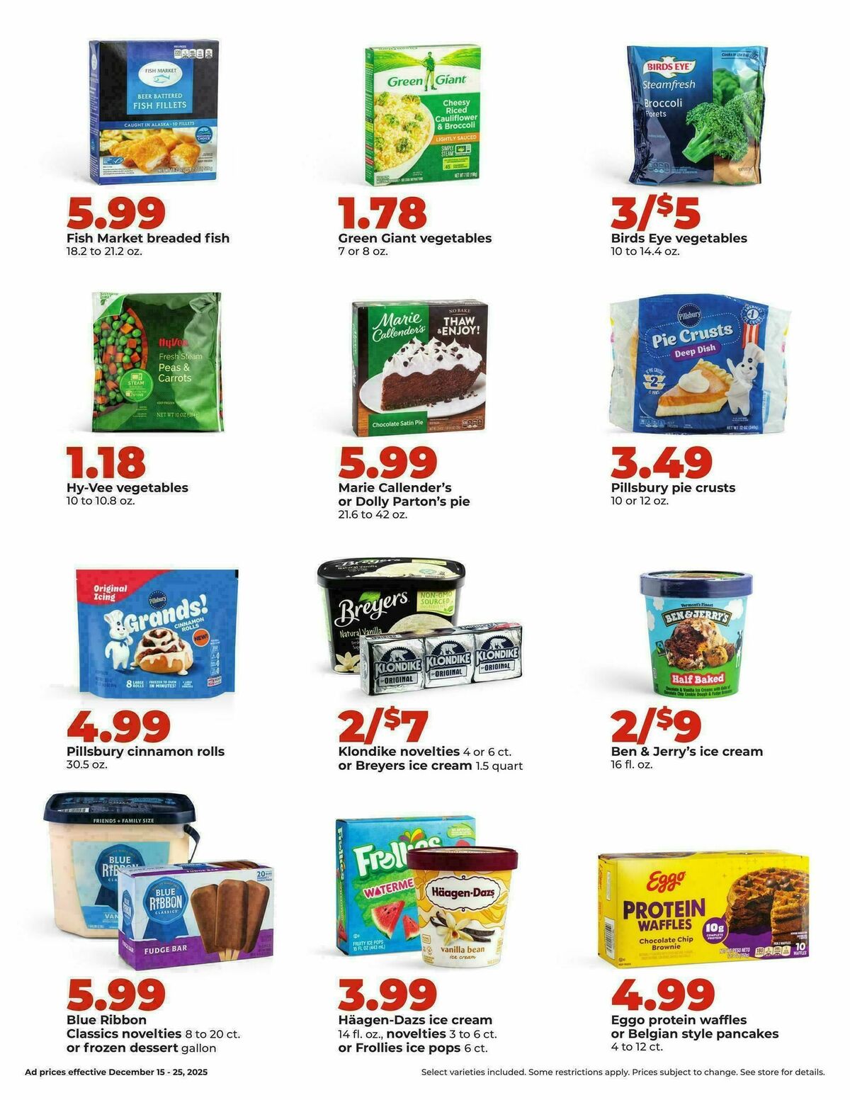 Hy-Vee Weekly Ad from December 15