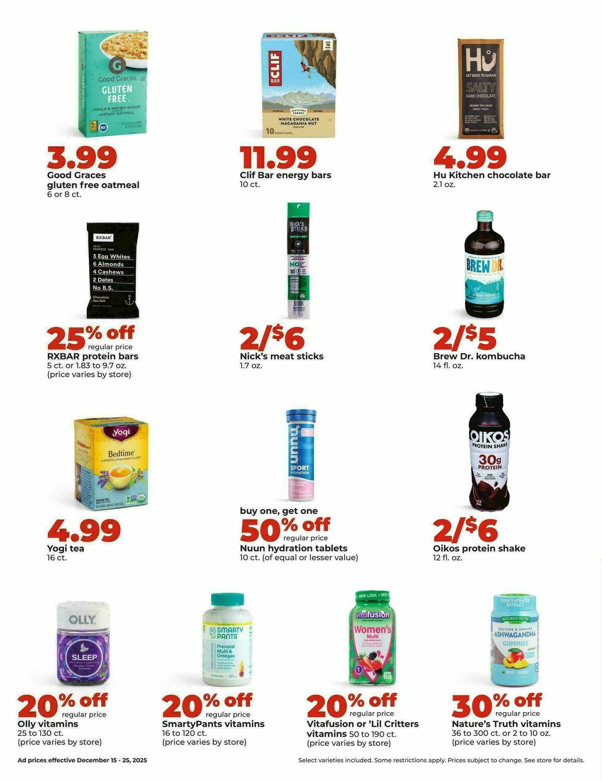 Hy-Vee Weekly Ad from December 15