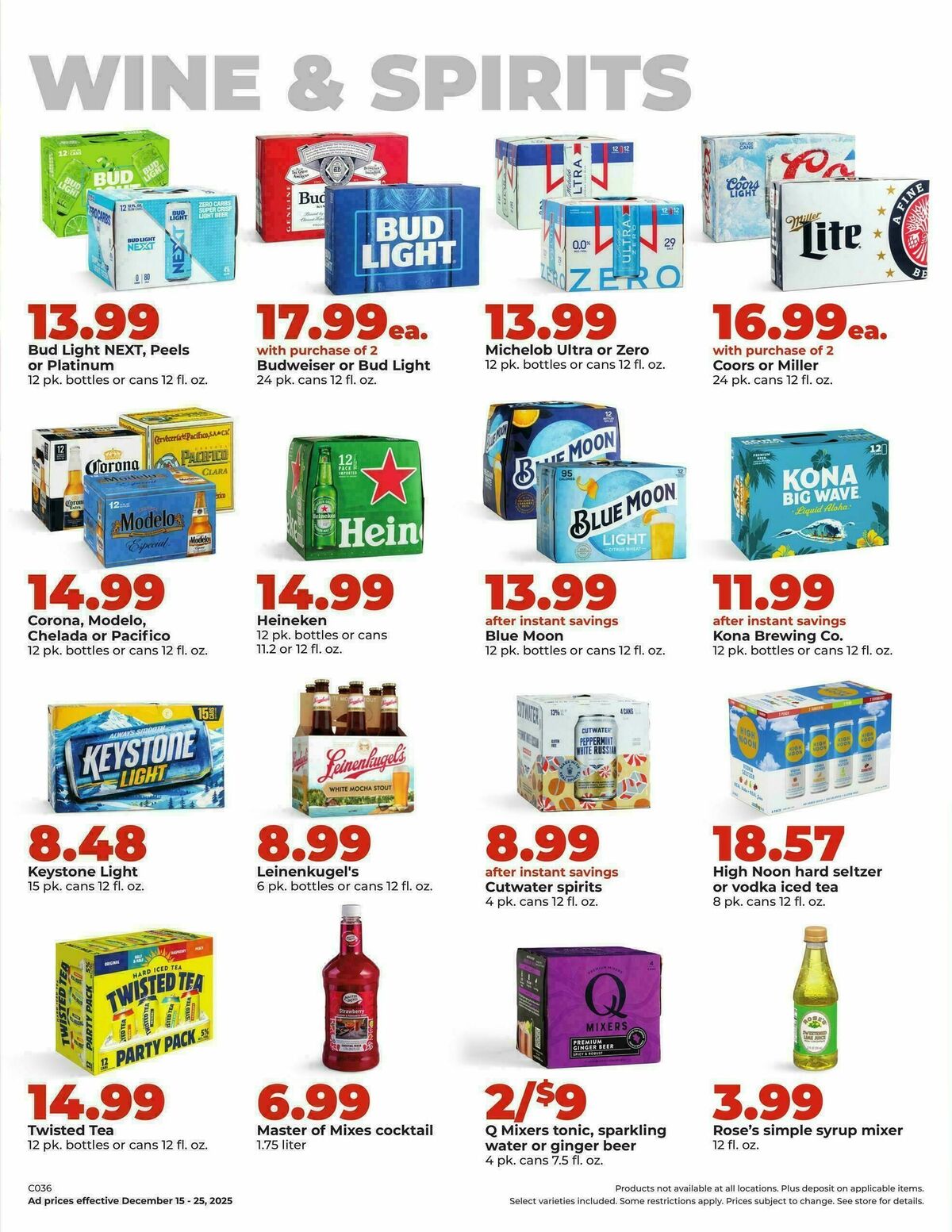 Hy-Vee Weekly Ad from December 15