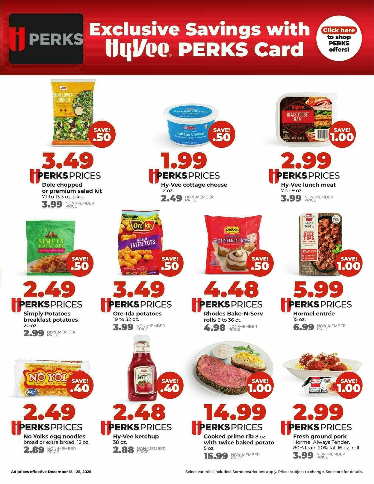 Hy-Vee Weekly Ad from December 15