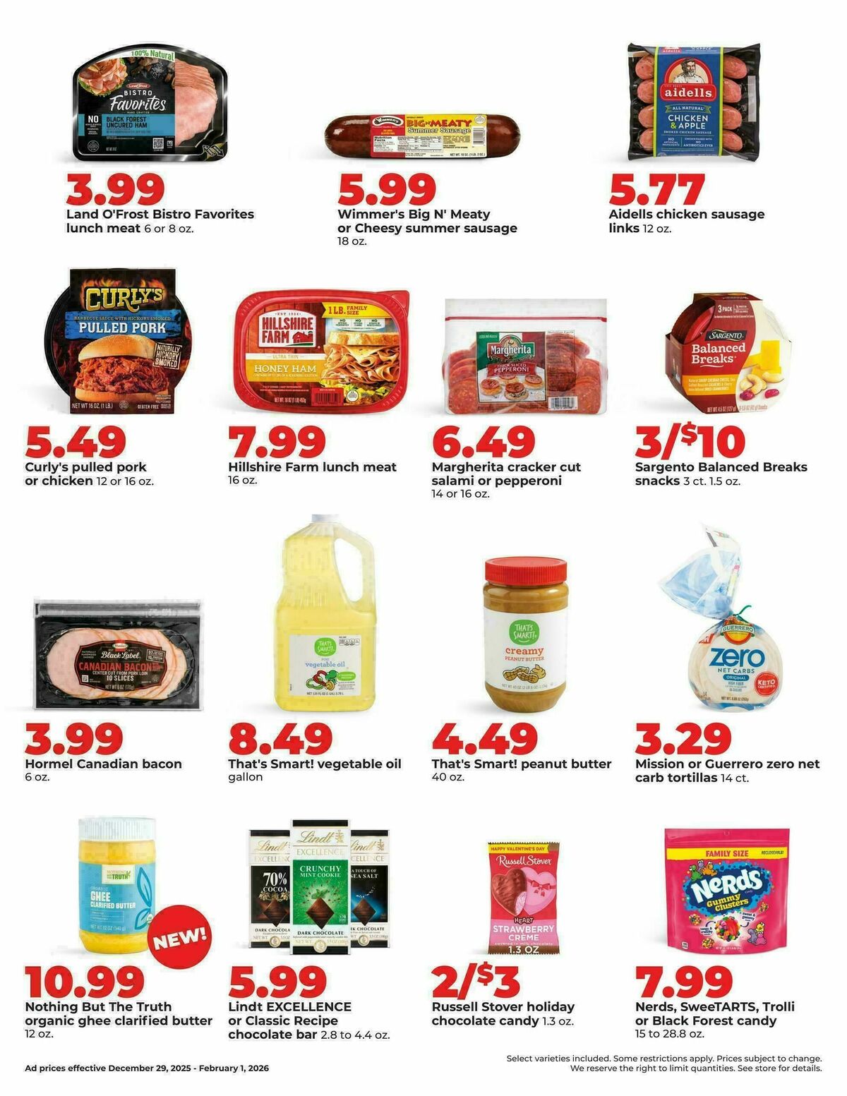Hy-Vee January Deals Weekly Ad from December 29