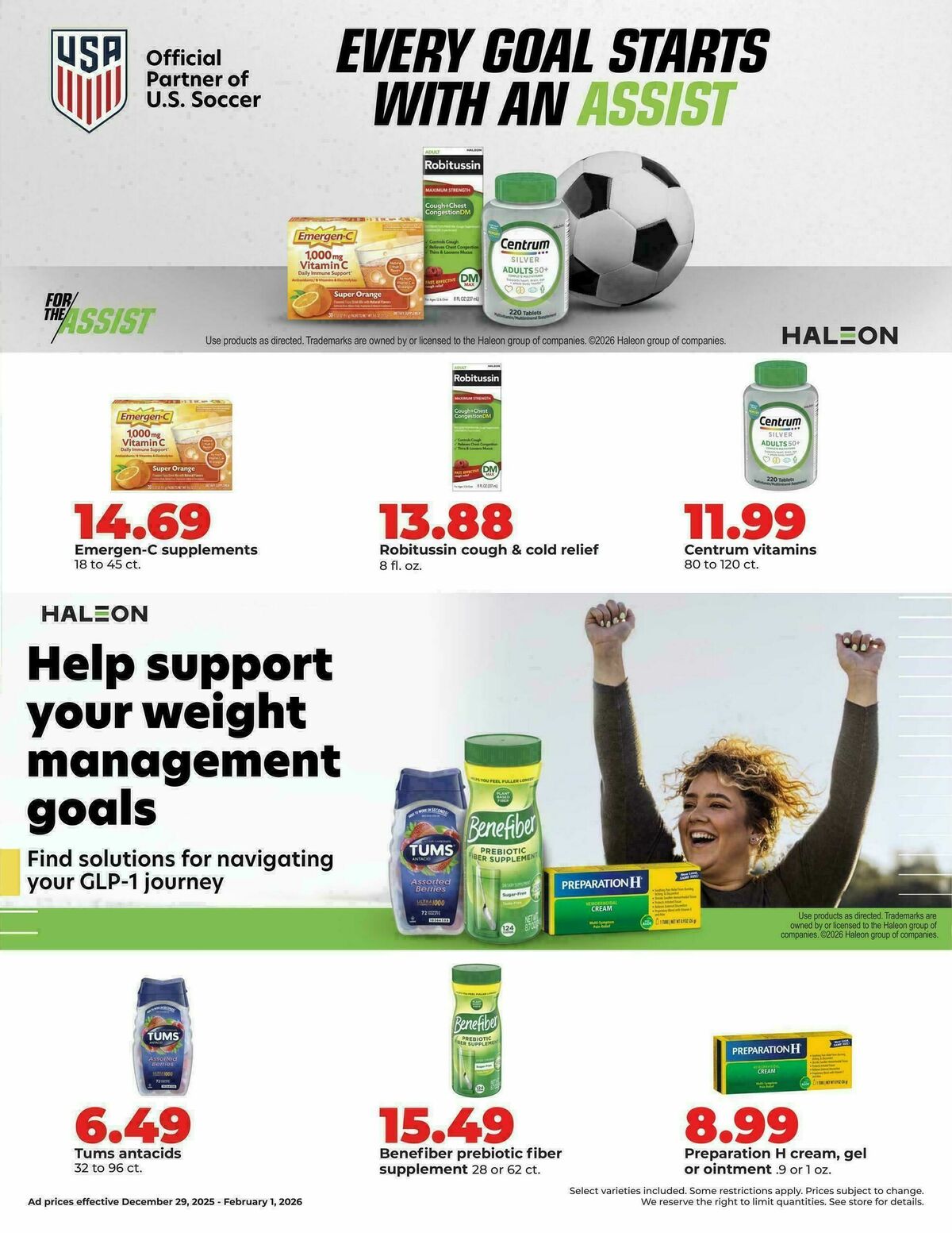 Hy-Vee January Deals Weekly Ad from December 29