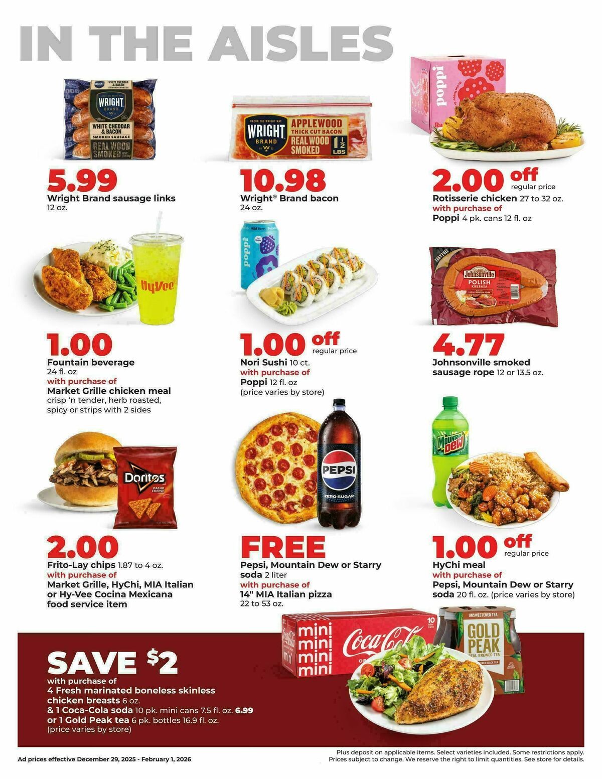 Hy-Vee January Deals Weekly Ad from December 29