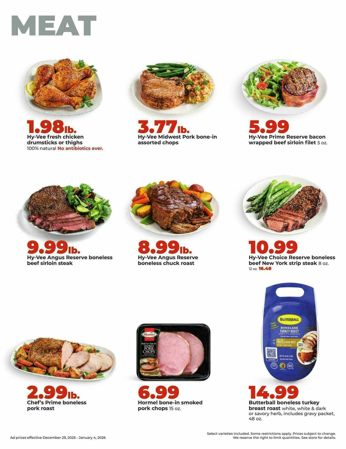 Hy-Vee Weekly Ad from December 29