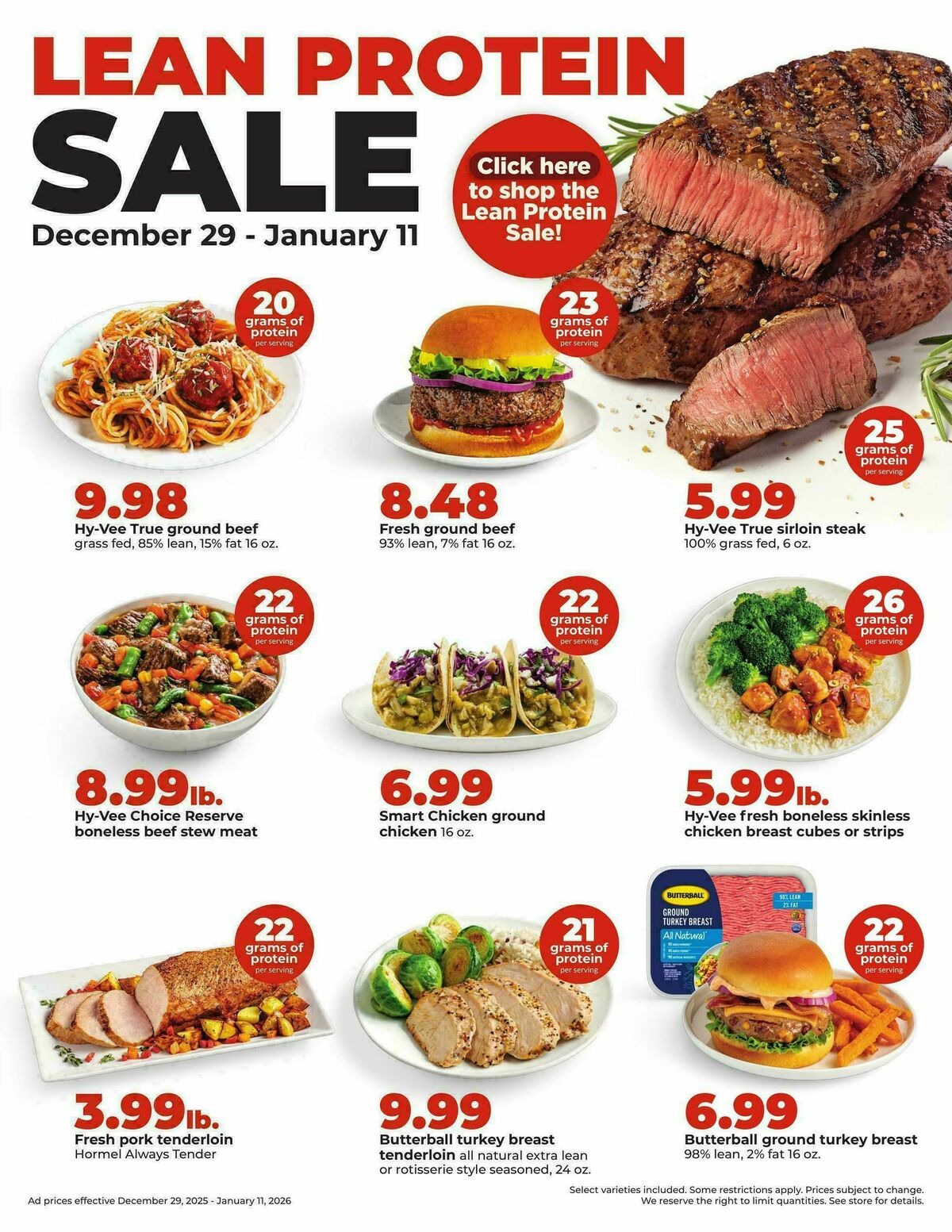 Hy-Vee Weekly Ad from December 29