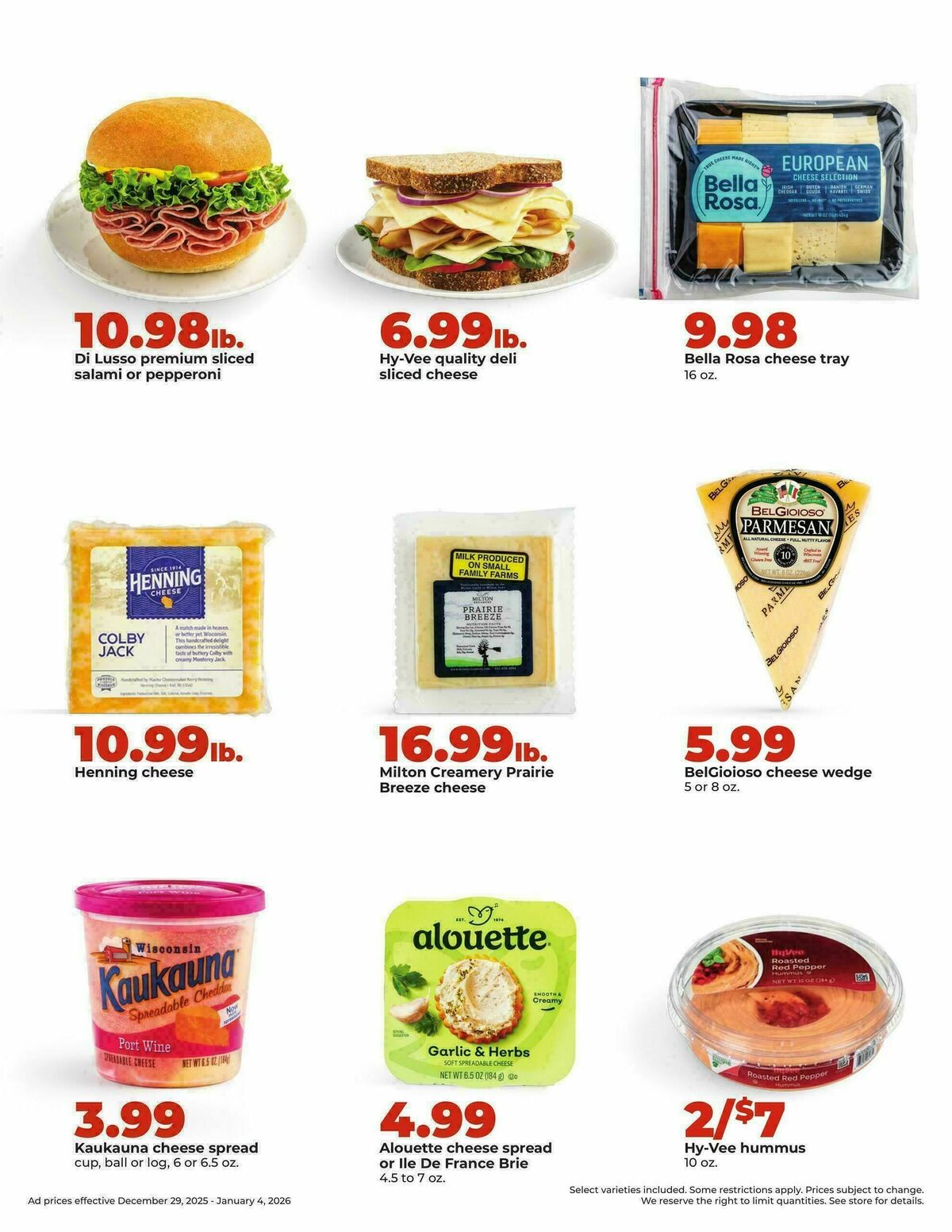 Hy-Vee Weekly Ad from December 29
