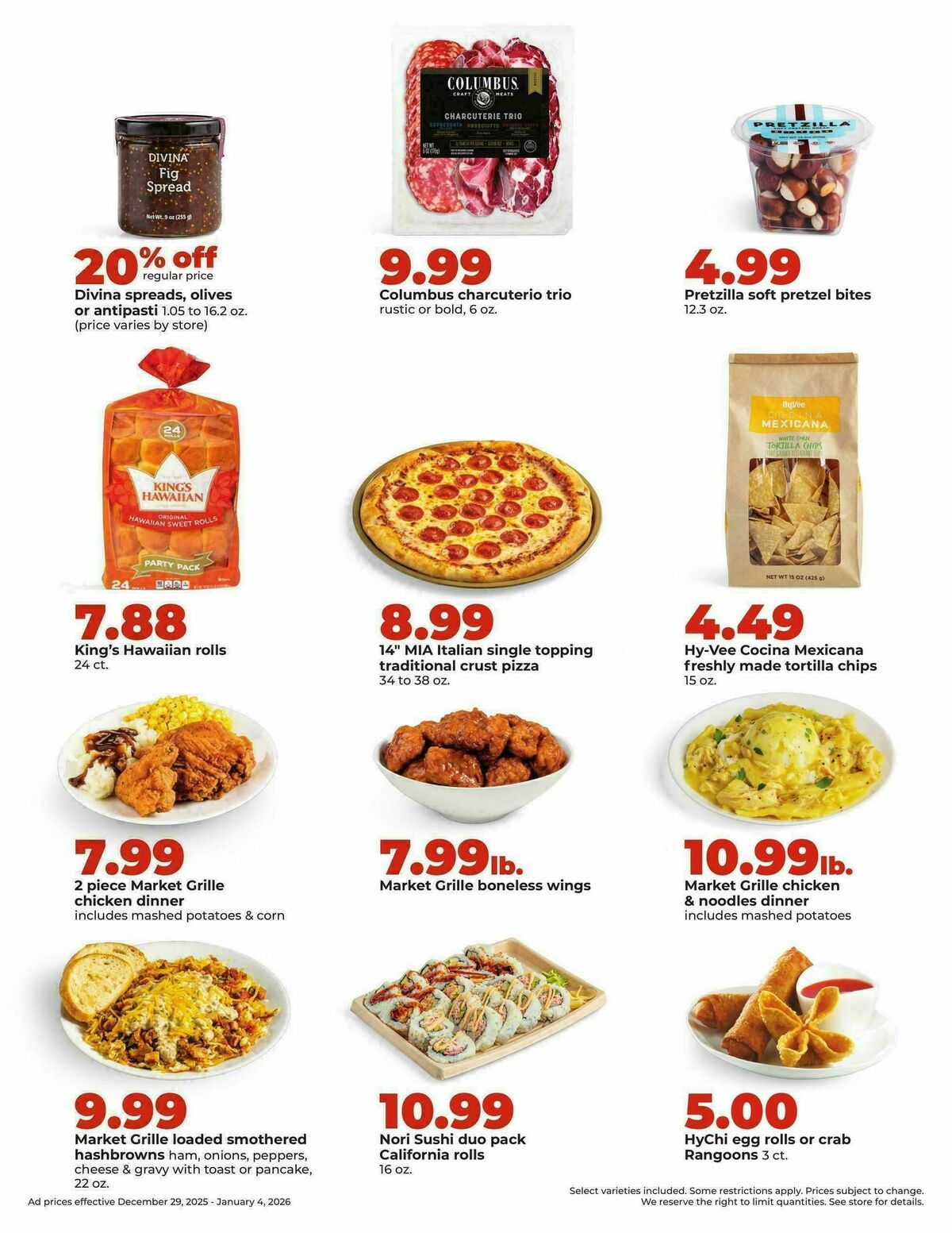 Hy-Vee Weekly Ad from December 29
