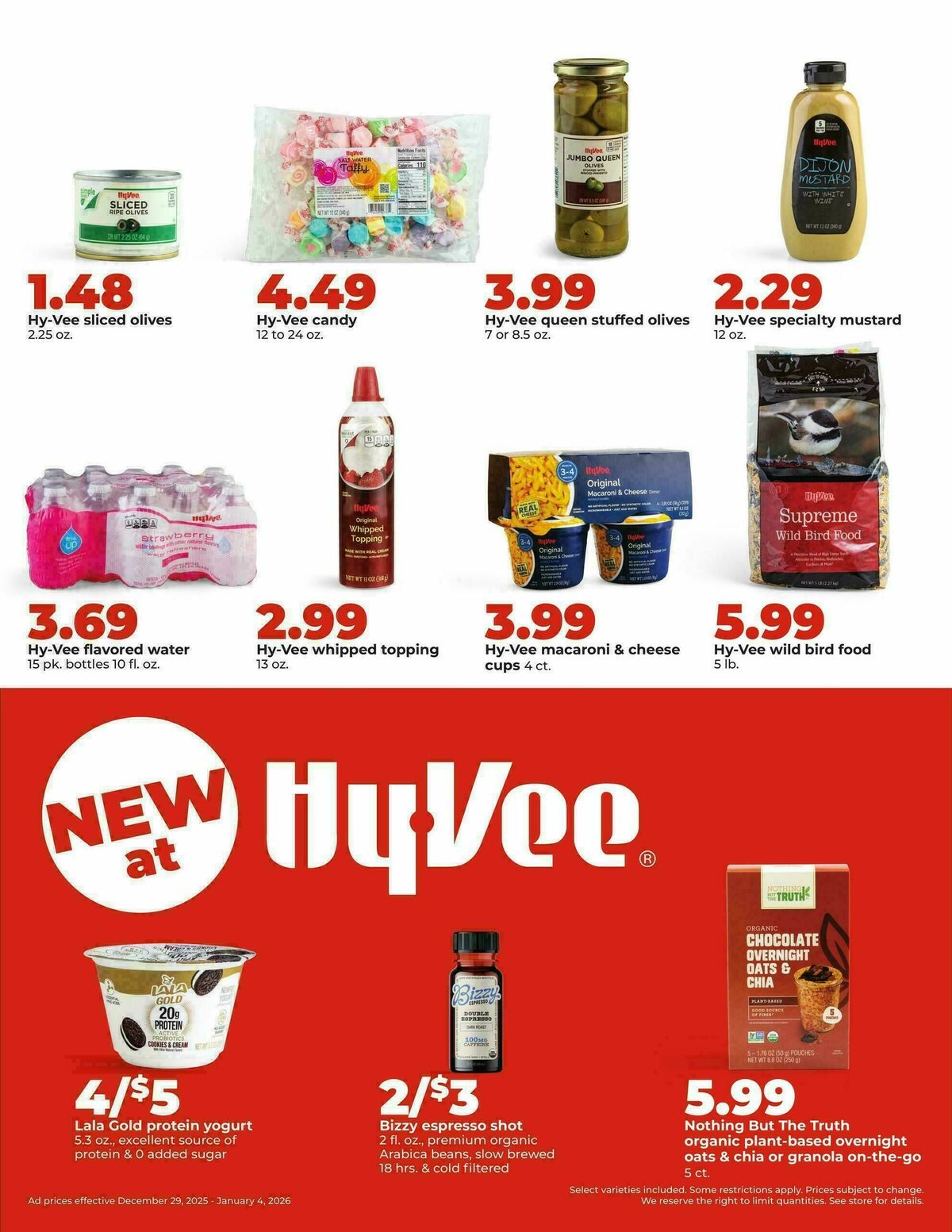 Hy-Vee Weekly Ad from December 29