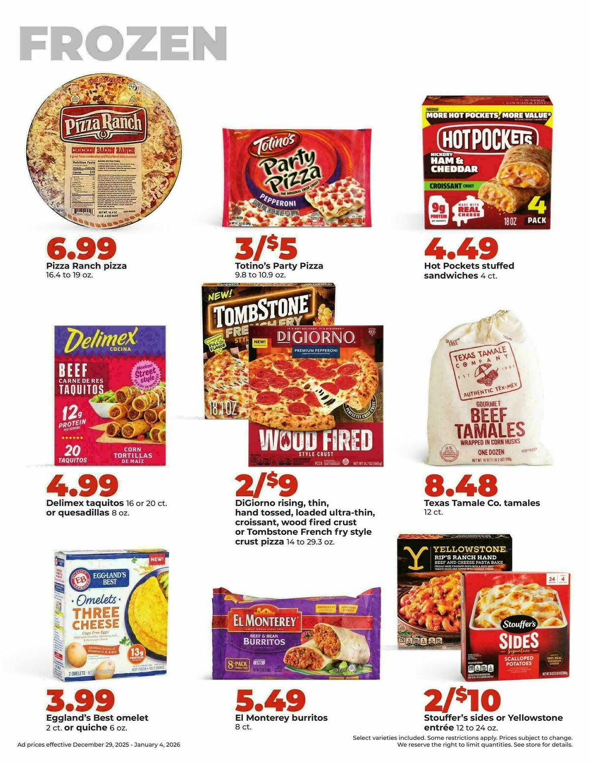 Hy-Vee Weekly Ad from December 29