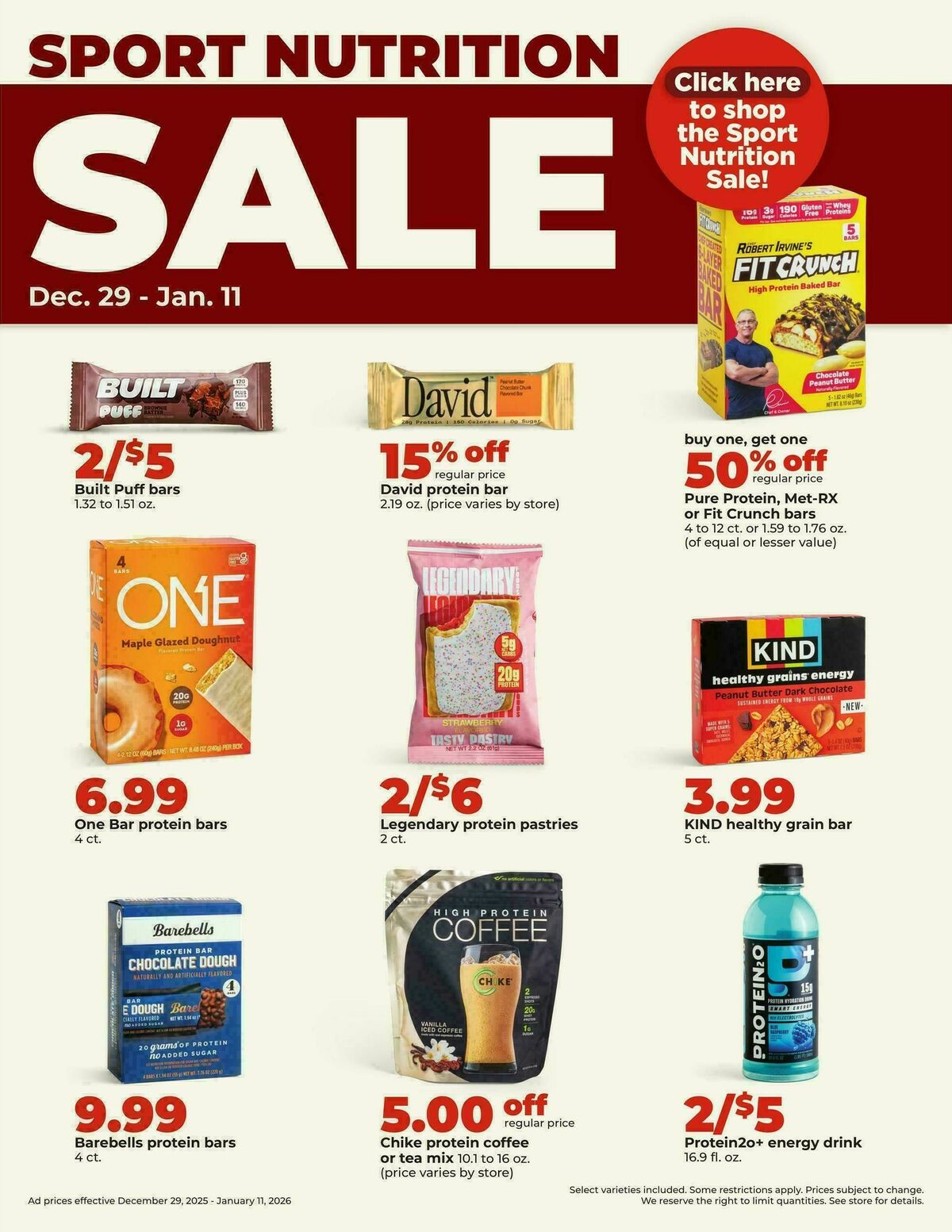 Hy-Vee Weekly Ad from December 29