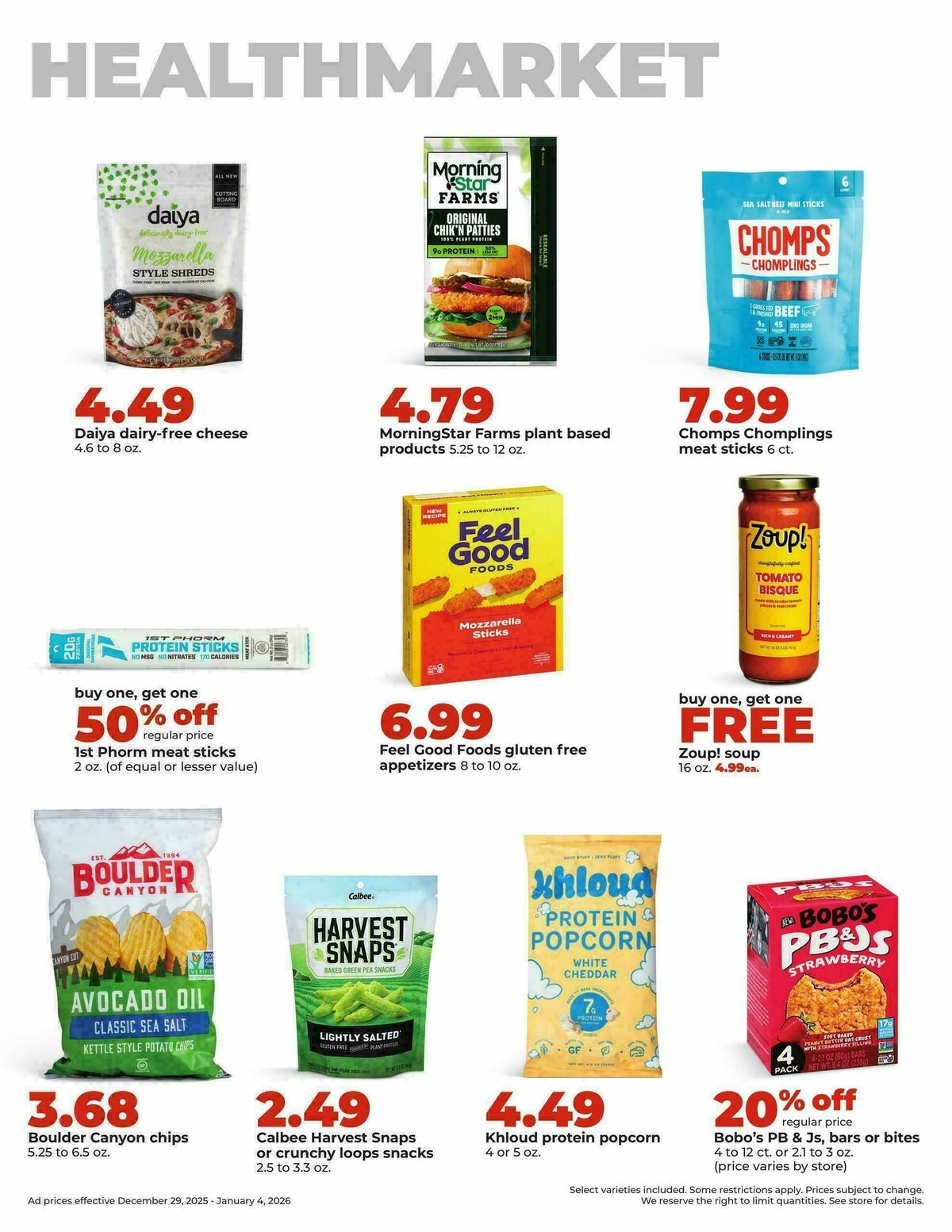 Hy-Vee Weekly Ad from December 29