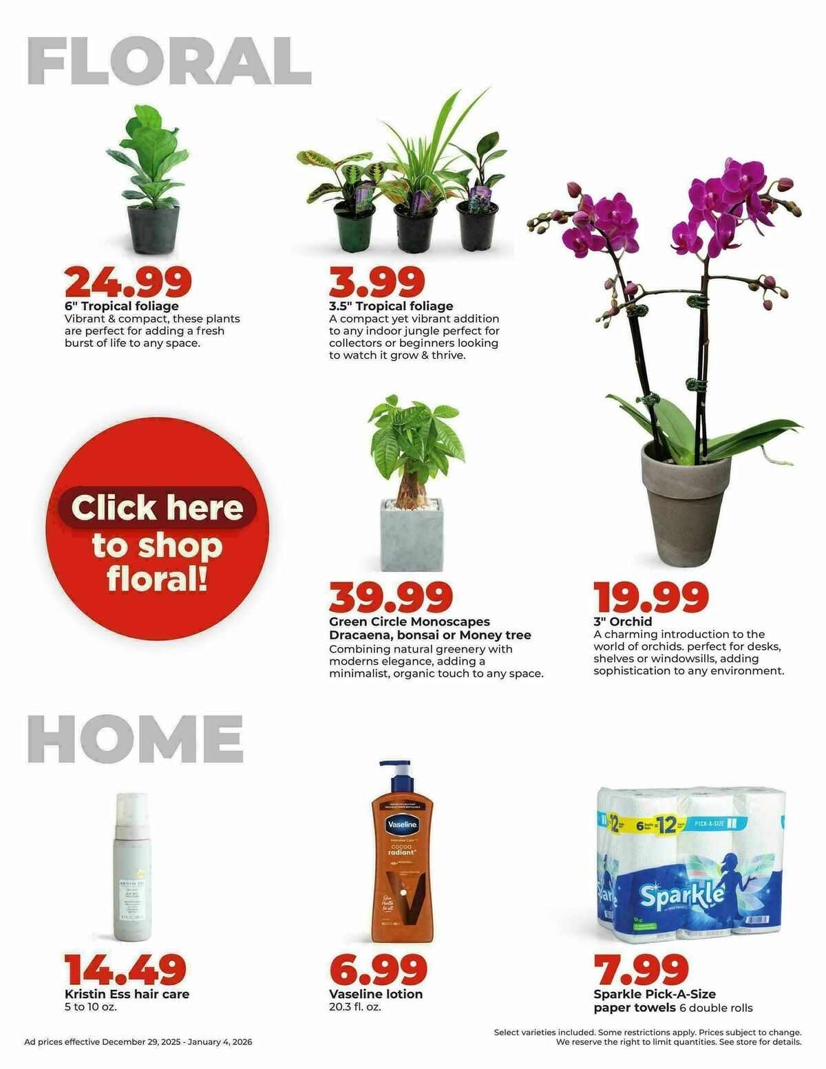 Hy-Vee Weekly Ad from December 29