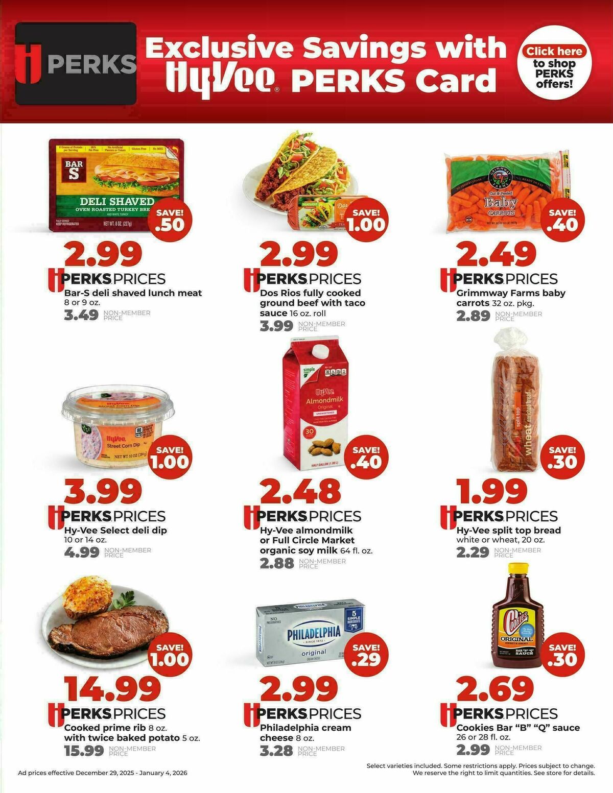 Hy-Vee Weekly Ad from December 29