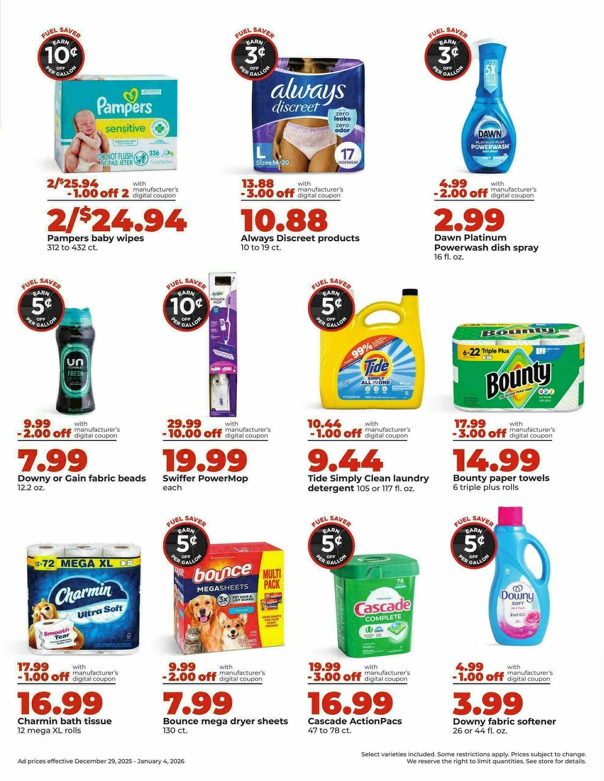 Hy-Vee Weekly Ad from December 29