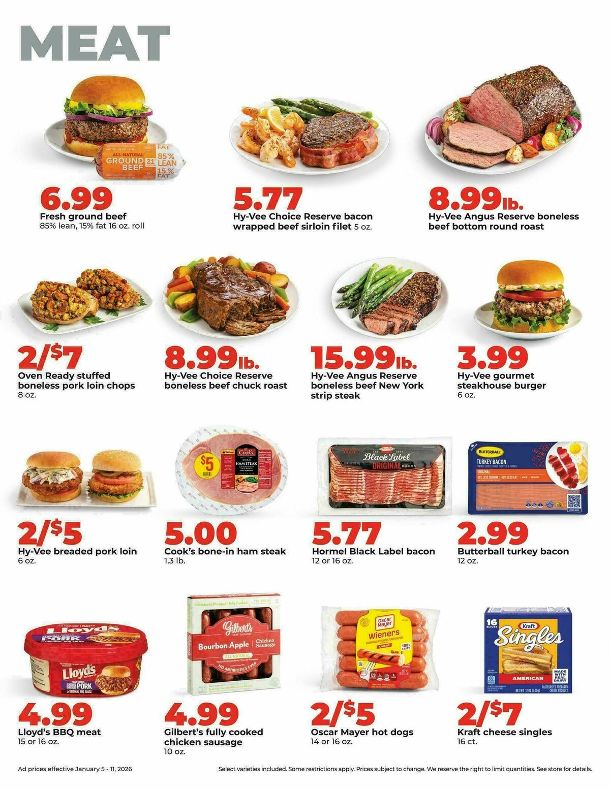 Hy-Vee Weekly Ad from January 5