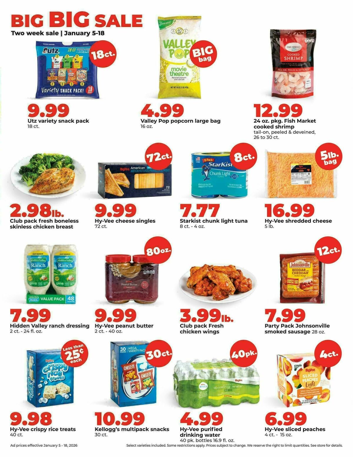Hy-Vee Weekly Ad from January 5