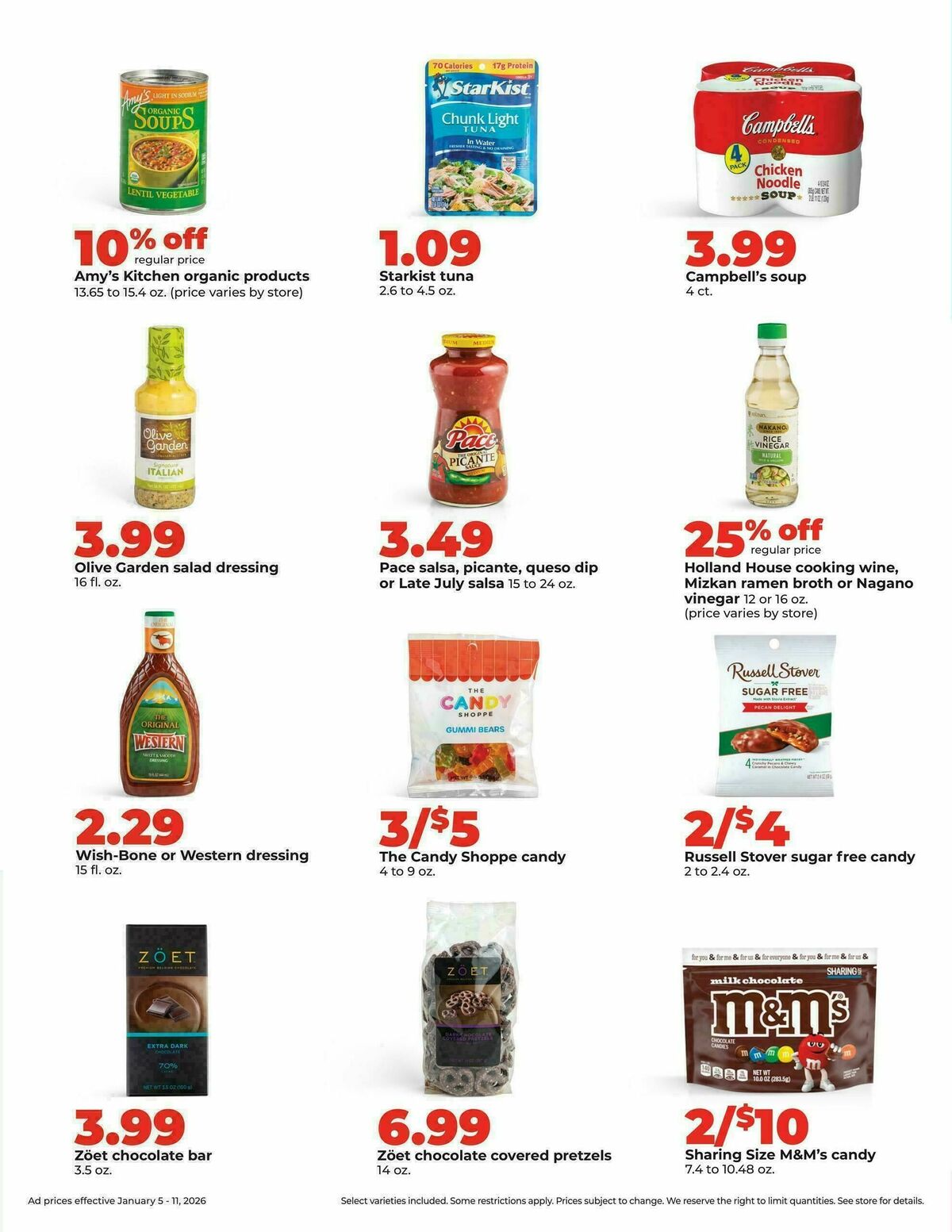 Hy-Vee Weekly Ad from January 5